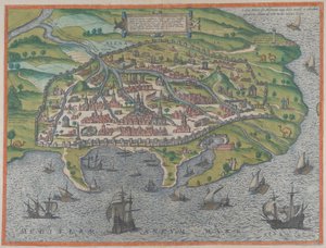 Mapa de Alexandria, 1575