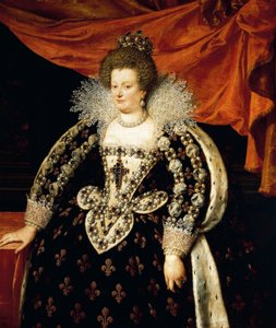 Retrato completo de Maria de Médicis (Florença de Frans II Pourbus