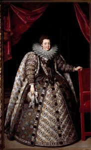 Retrato de Elisabeth de France (Elisabeth de Bourbon)