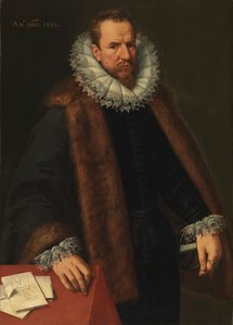 Retrato de Nicolas Helincx, conselheiro do Rei de Frans II Pourbus