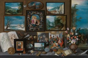 A Colecção (óleo sobre painel) de Frans II the Younger Francken