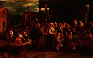 As Sete Obras de Misericórdia, c.1617 de Frans II the Younger Francken