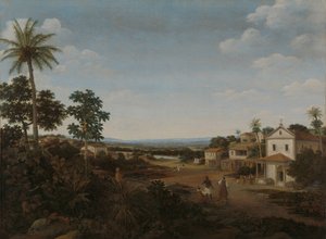 Paisagismo no Brasil de Frans Post