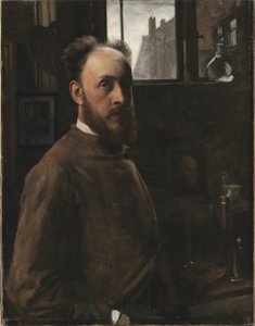 Auto-retrato de Frans Schwartz