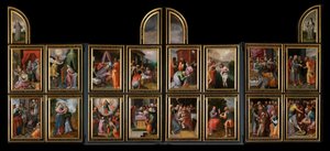 A Vida de Cristo e da Virgem de Frans the Elder Francken