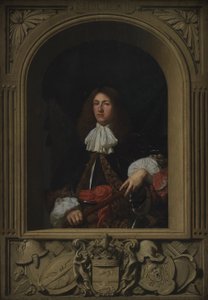 Retrato do Conde Ulrik Frederik Gyldenløve de Frans van I Mieris
