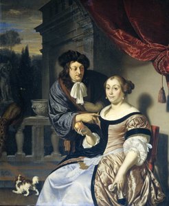 Um homem e uma mulher de Frans van Mieris (I)