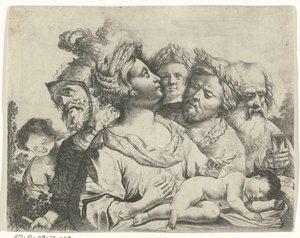 Ceres, Marte e Saturno (As Quatro Idades) de Frans van Mieris (II) (rejected attribution)