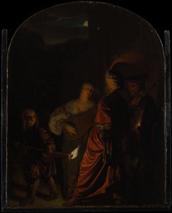 A Serenata, c. 1678-80. de Frans van Mieris