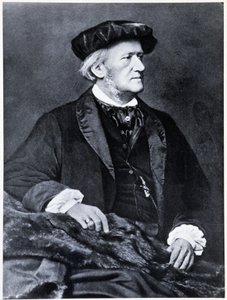 Richard Wagner - retrato de Franz Hanfstaengl de Franz (after) Hanfstaengl