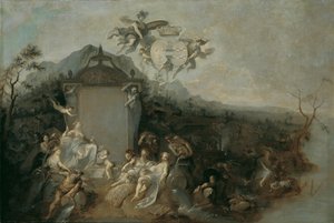 Alegoria da Galiza e da Lodoméria de Franz Anton Maulbertsch