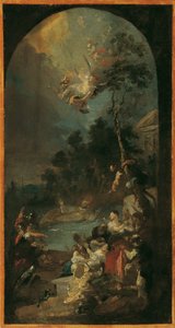 Você dá o martyrium des heiligen Quirinus de Franz Anton Maulbertsch