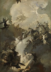A glorificação dos santos húngaros reais, ca. 1772-73.