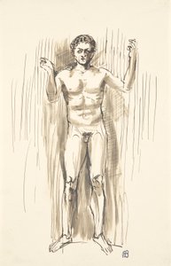 Esboço para o orador de Franz Barwig d. Ä.