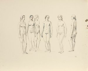 Seis nus femininos