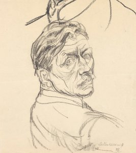auto-retrato de Franz Barwig d. Ä.