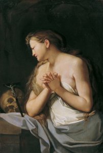 A penitente Santa Maria Madalena de Franz Carl Remp