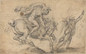 O sacrifício de Marcus Curtius de Franz Cleyn