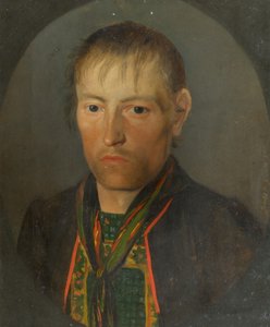 Retrato de um camponês de Franz Gasser