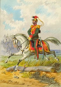 Soldado a cavalo de Franz Gerasch