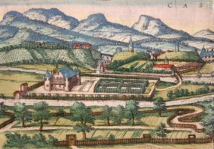 Detalhe de uma Vista de Kassel, de 