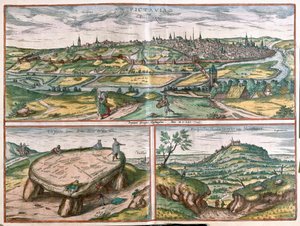 Montpellier, Tours e Poitiers, França de Franz Hogenberg