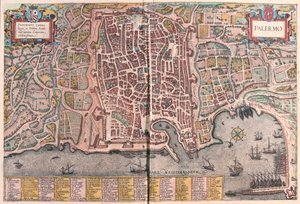 Palermo, Itália (gravura