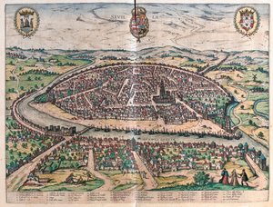 Sevilha, Espanha (gravura de Franz Hogenberg