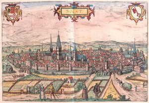 Soest, Alemanha (gravura de Franz Hogenberg