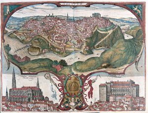 Toledo, Espanha de Franz Hogenberg