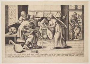 Mestre John Blockhead (o fabricante de alaúdes) de Franz Huys