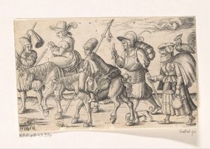 Soldados e comerciantes de Franz Isaac Brun