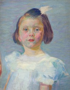 busto de uma menina