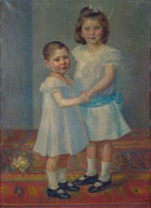 Retrato de duas crianças