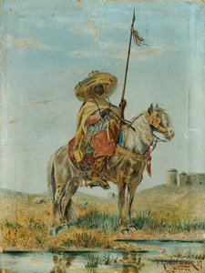 Mexicano a cavalo de Franz Josef Georg Illem
