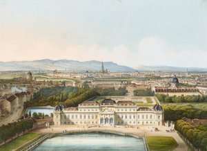 Miradouro Schloss Belvedere de Franz Josef Sandmann