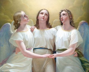 Três Anjos da Guarda de Franz Kadlik