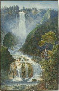 As Grandes Cataratas de Terni de Franz Kaisermann