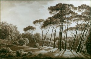 Os pinheiros da Villa Doria Pamphili de Franz Kaisermann