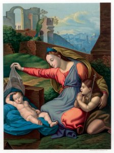 Madonna do Diadema Azul, 1510-1511 1870.