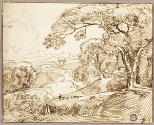 Paisagem panorâmica de Franz Kobell