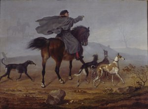 Saída a cavalo para a caça de Franz Krüger