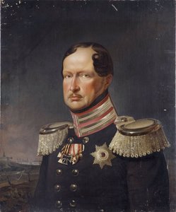 Frederic Guillaume III de Prusse - Frederick William III da Prússia (1797-1840), de Kruger, Franz (1797-1857). Óleo sobre tela. Nationalmuseum Stockholm
