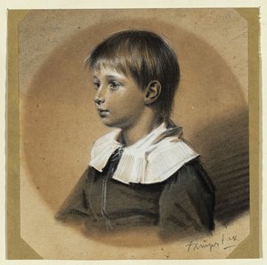 Hermann Wichmann em criança de Franz Krüger