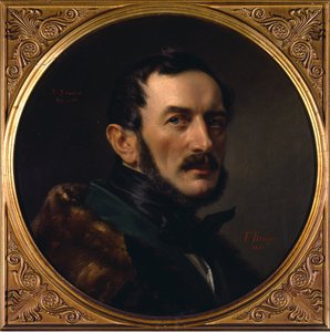 Retrato do arquiteto Albert Dietrich Schadow de Franz Krüger