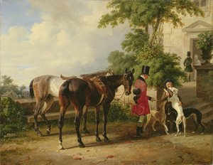 O noivo, 1836 de Franz Krüger