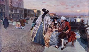 Depois do baile, Veneza (cor litho)