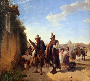 Alemão: Roman Pifferari Roman Pifferari de Franz Ludwig Catel