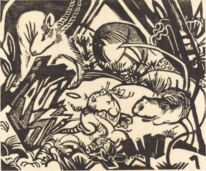 Lenda Animal (Legenda de Nível) de Franz Marc