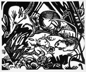 Lenda animal de Franz Marc